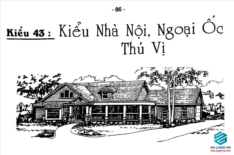 mẫu nhà biệt thự vườn đẹp