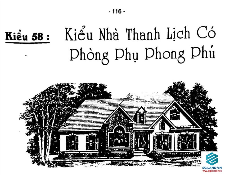 kiểu nhà biệt thự vườn