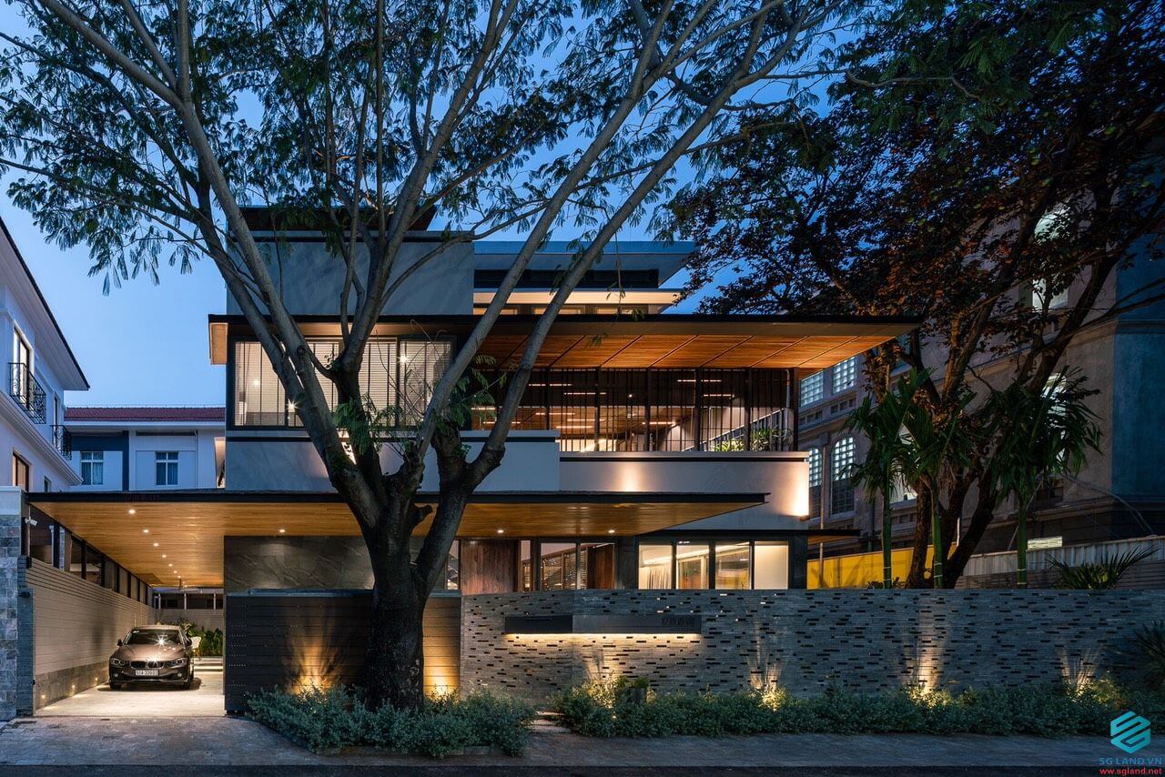Biệt thự ở thực Thảo Điền – phong cách hiện đại, không gian sống cá tính