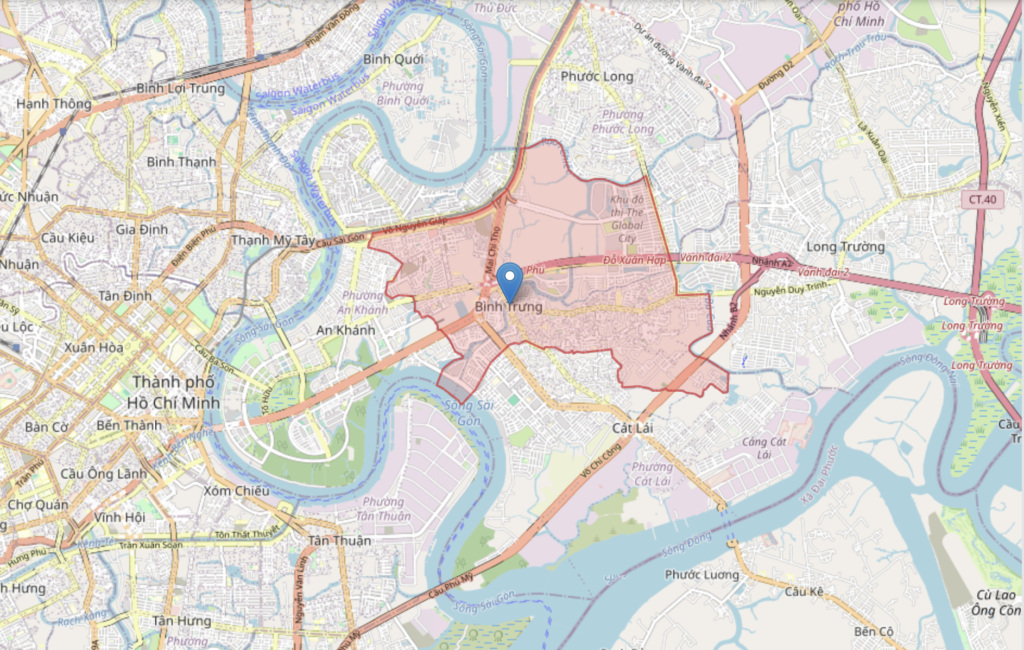Nhà đất An Phú Quận 2 | Giá bán & Tin mới nhất 2026 3 Bản đồ phường Bình Trưng