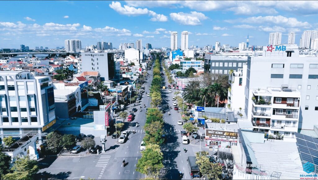 Building văn phòng khu Trần Não