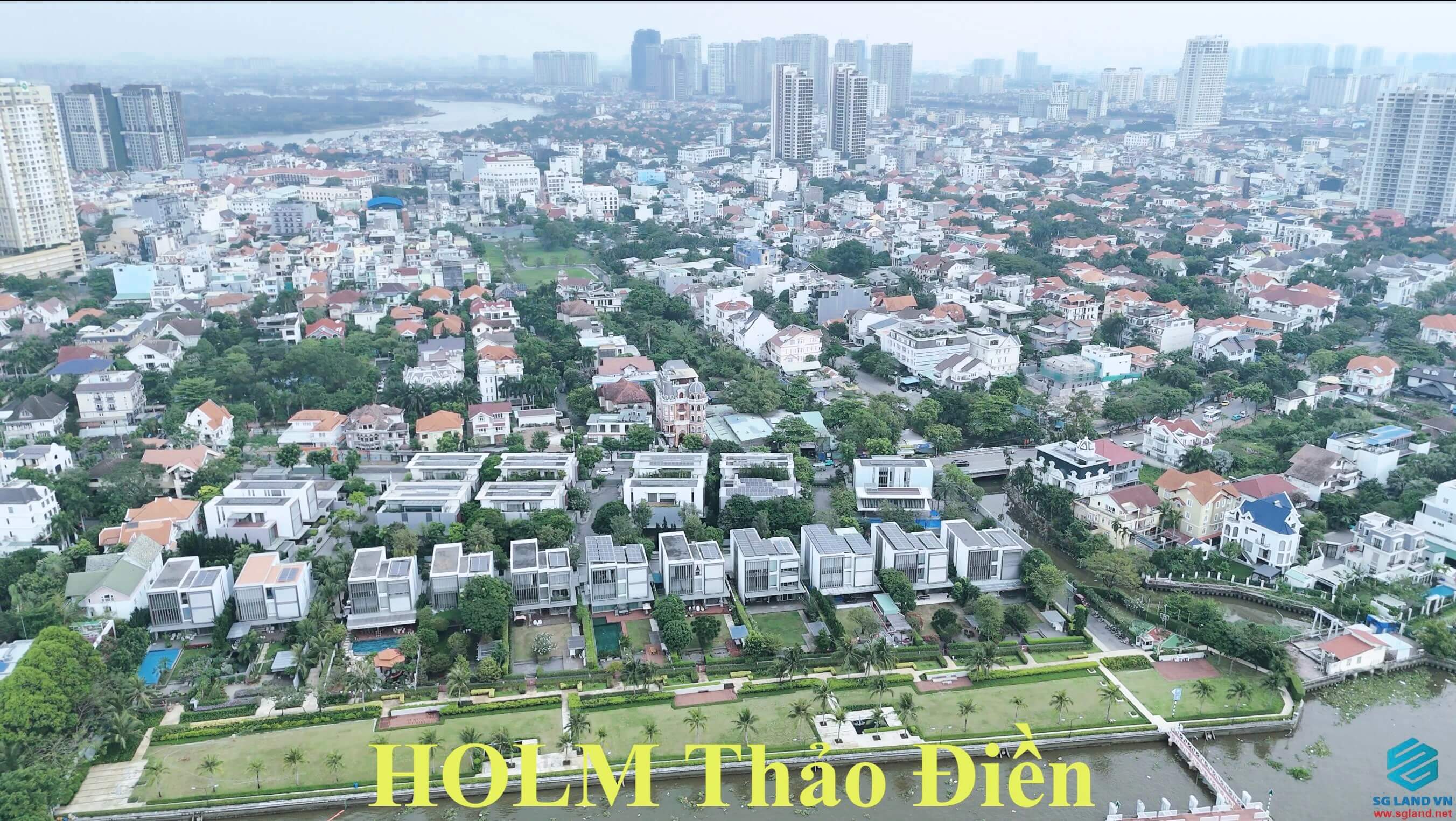 Compound biệt thự Holm Thảo Điền ven sông
