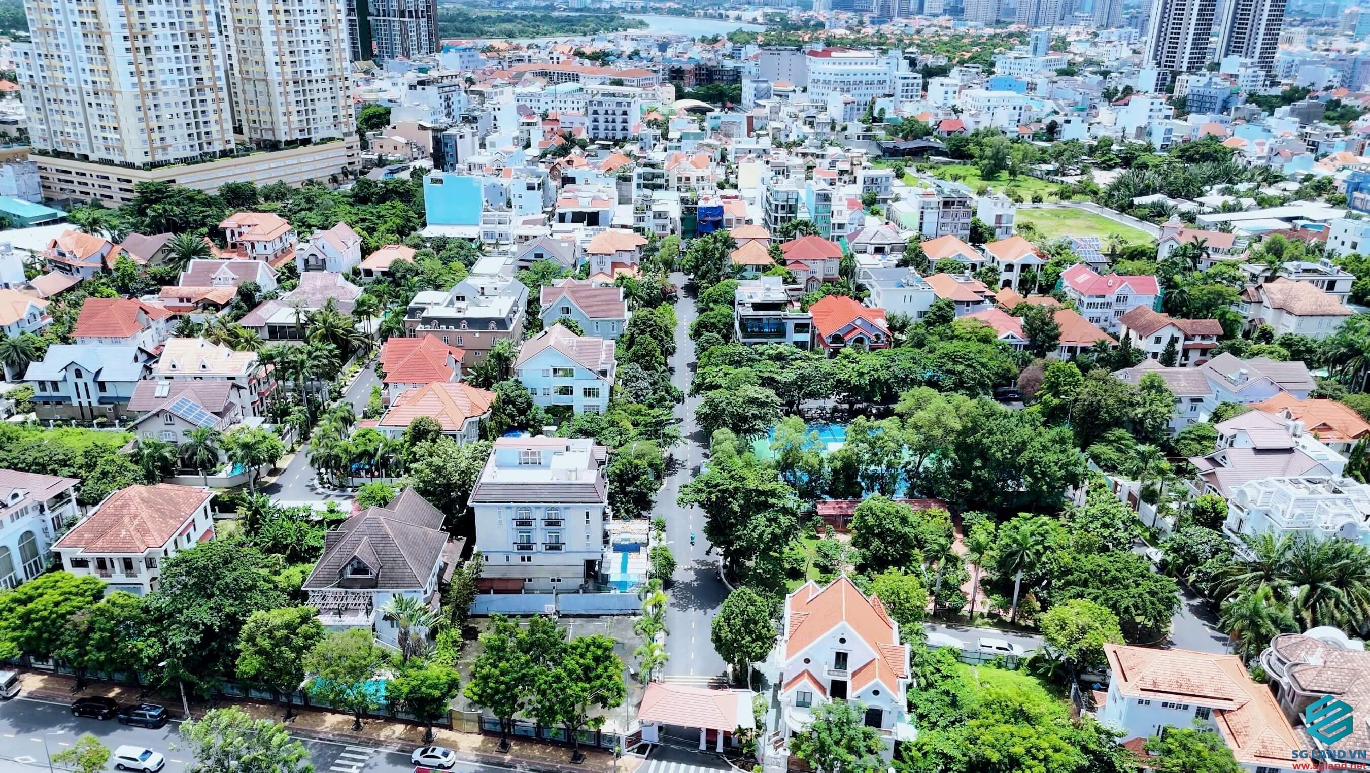 Khu compound Thảo Điền với cộng đồng cư dân cao cấp