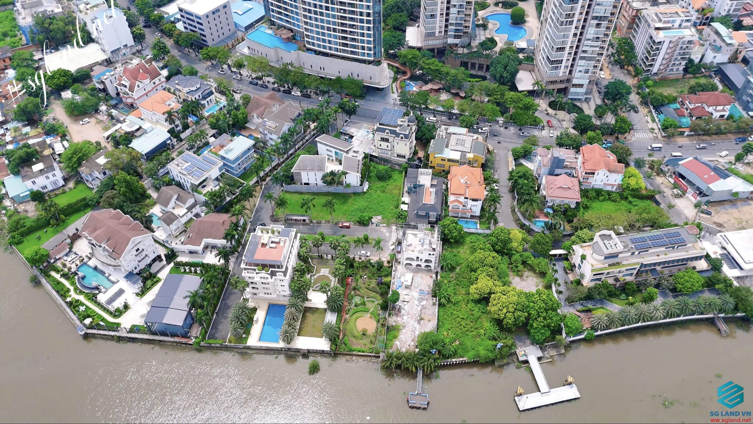 Biệt thự ven sông Thảo Điền – không gian sống yên tĩnh ven sông Sài Gòn