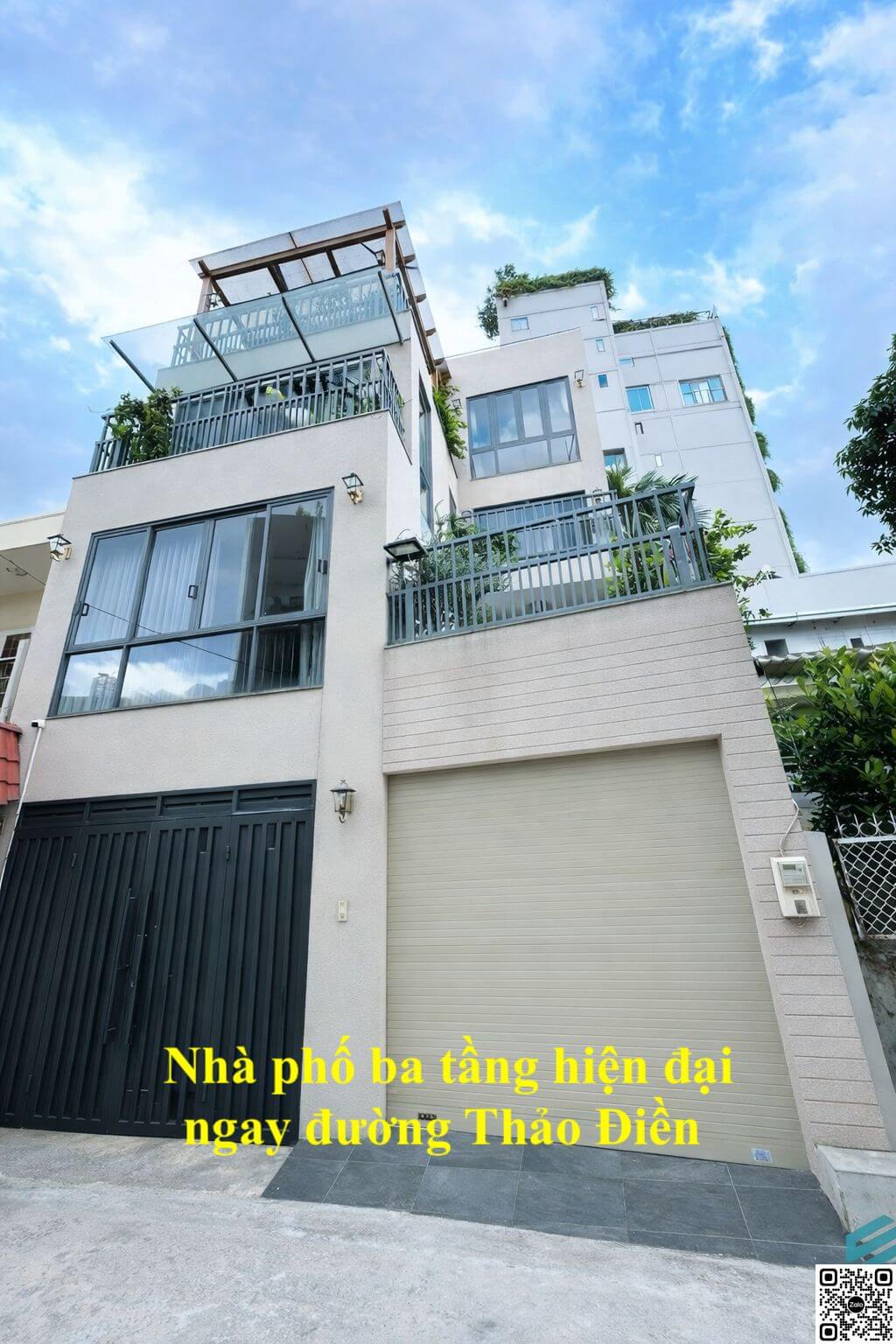 nhà phố đường thảo điền