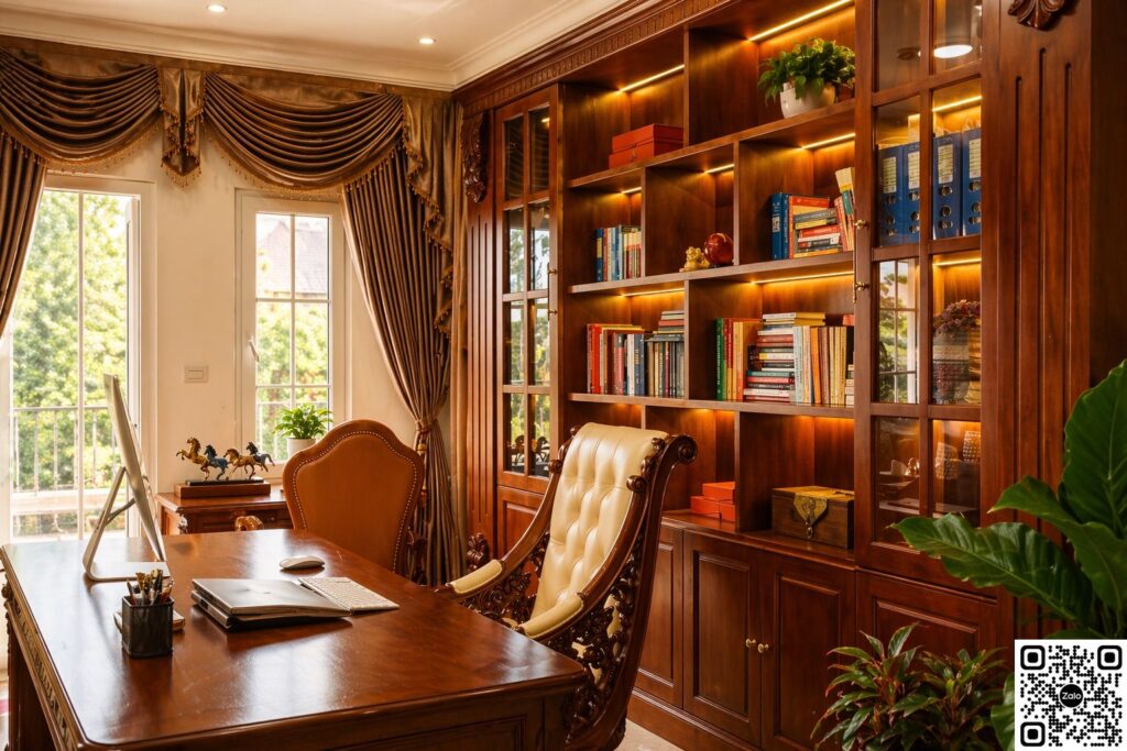 Bán đất Fideco Thảo Điền: giỏ hàng đất đẹp 2026 30 Văn phòng sang trọng với ánh sáng ấm áp