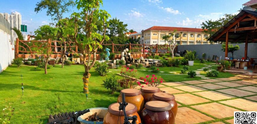 Bán biệt thự ven sông Giồng Ông Tố 24,5x39m, giá 130 tỷ