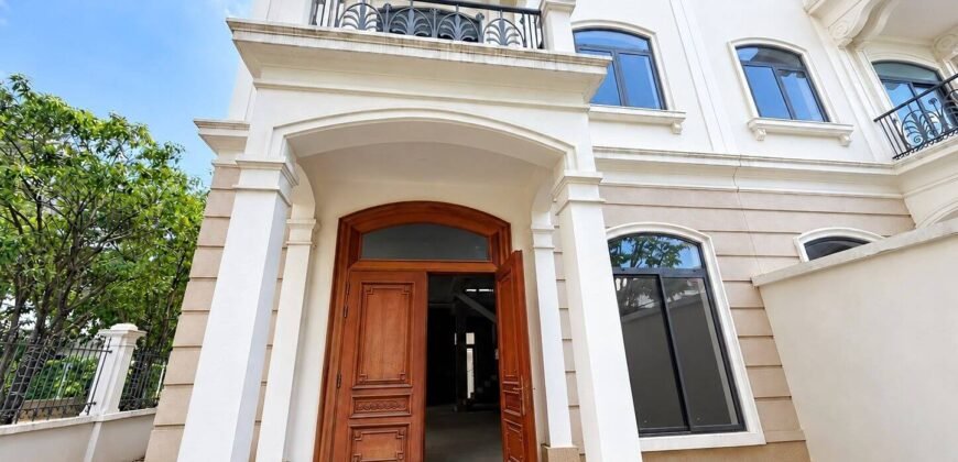 Bán biệt Thự Victoria Thạnh Mỹ Lợi 222,6m², 2 Mặt Tiền – 45 Tỷ
