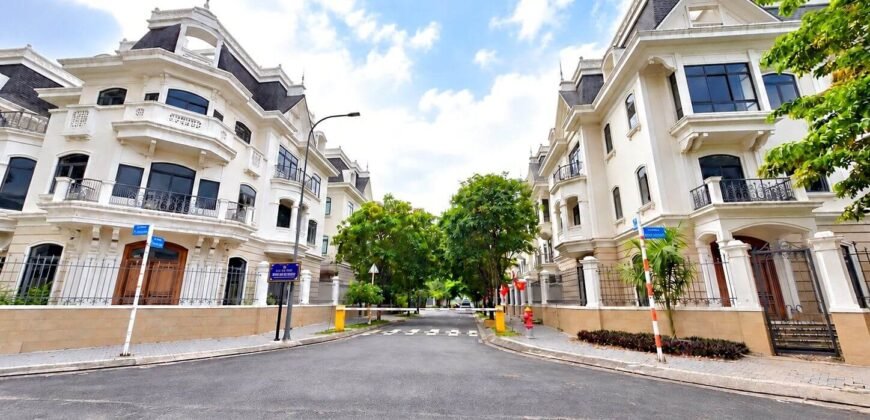Bán biệt Thự Victoria Thạnh Mỹ Lợi 222,6m², 2 Mặt Tiền – 45 Tỷ