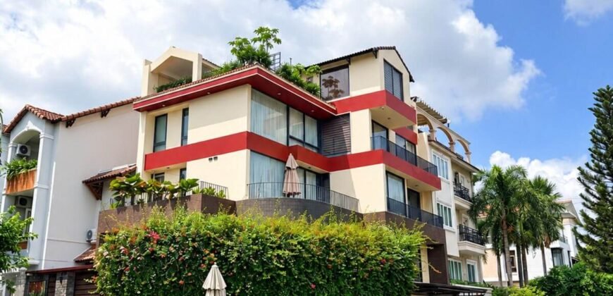Bán Biệt Thự Góc 2 Mặt Tiền Đường 30 Bờ Sông Trần Não, 178m² Sổ Hồng Riêng