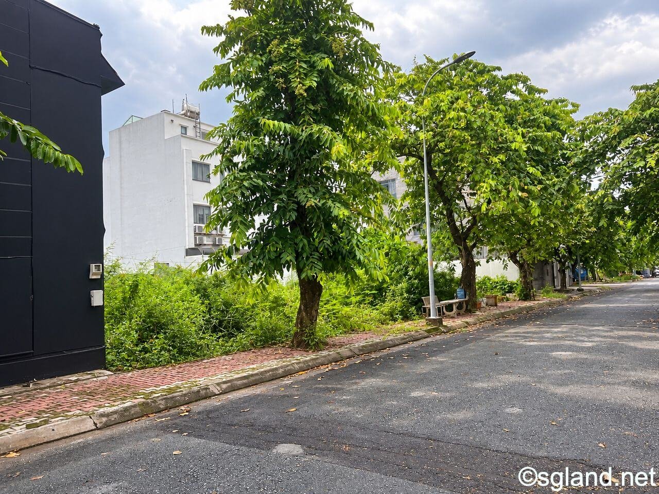 Bán Đất Nền Đường 86 Thạnh Mỹ Lợi 200m² Ngang 10m Khu Quang Trung 56 Khu đất nhìn từ tuyến đường tiếp cận