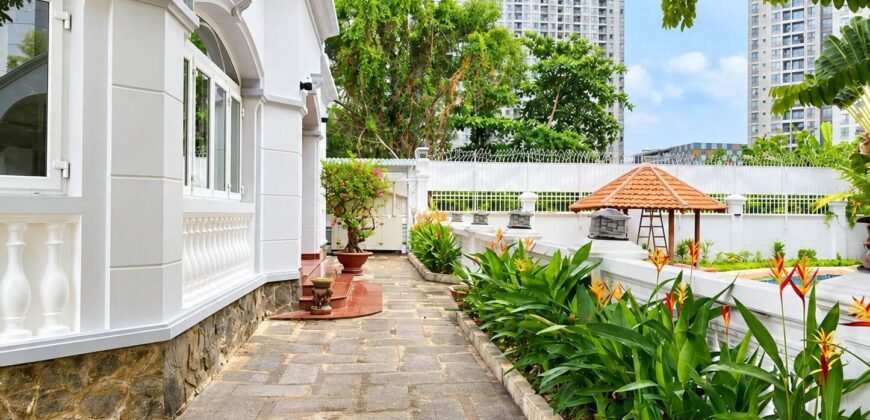 Biệt thự Nguyễn Ư Dĩ Thảo Điền Có Hồ Bơi – 130 Triệu/Tháng